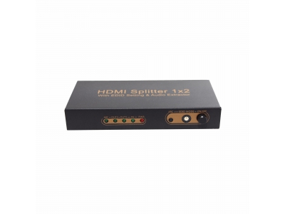 2 Port HDMI Splitter With EDID Setting & ARC & Audio Extractor