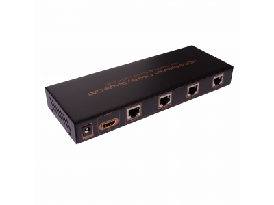 HDMI Splitter 1X4 By Single CAT