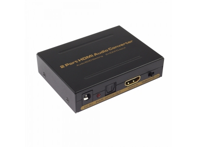 2 Port HDMI Audio Converter  Audio EDID Setting & 2 HDMI Output