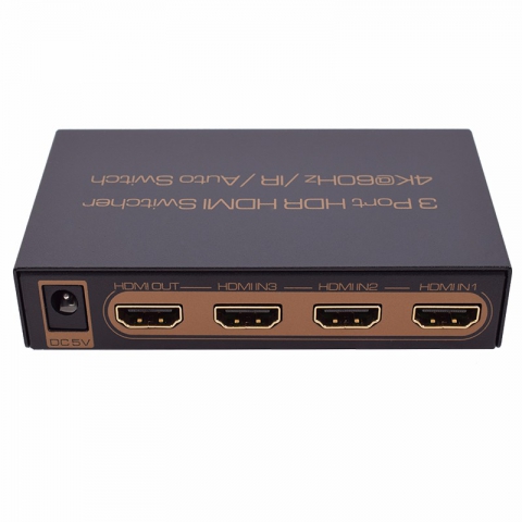 3 Port HDR HDMI Switcher