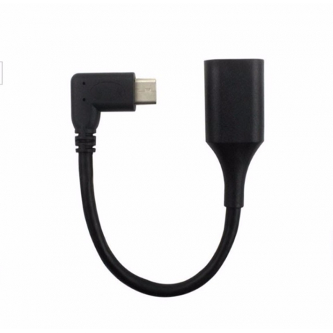 90 Degree angle USB3.1 Male to USB 3.0 A Female USB Type C OTG Cable