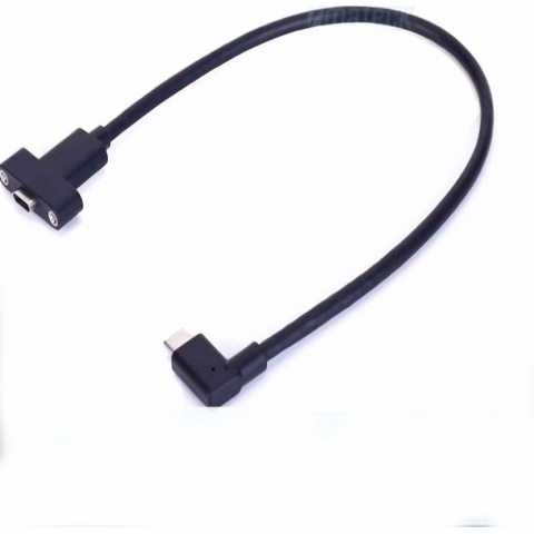 USB 3.1 Male to Female 90 degree right left up down angled Cable