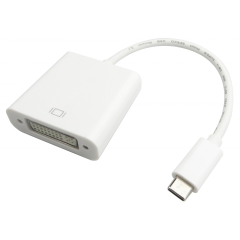 USB 3.1 Type-C to DVI Adapter