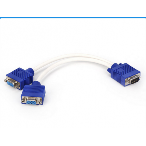 High Quality VGA Splitter cables with Male-2Female