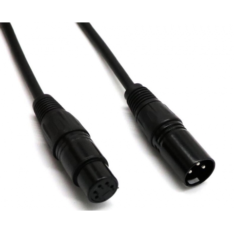 DMX microphone cable 5pin XLR Male to Female Extension for stage light