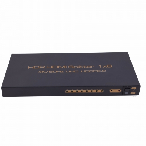 HDR HDMI Splitter 1x8
